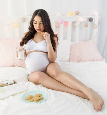 Mama Belly figi ciążowe Mitex white