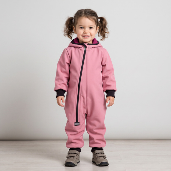 Mono infantil Nicol 229080 Softshell polar rosa