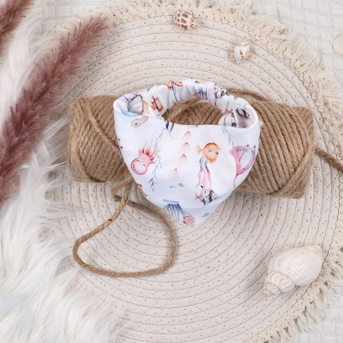 ABN-5492 Diadema para bebé Underwater World Nini- algodón orgánico, suave, extensible