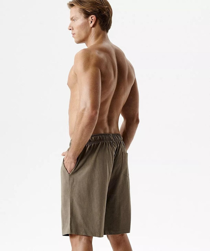 NMB-039 Pantalón Corto Pijama Hombre 100% Algodón Peach