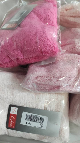 553/554 Calcetines de dormir Wellsoft Smooth De Lafense - rosa