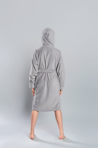 Mimas Albornoz de niño Italian Fashion- gris