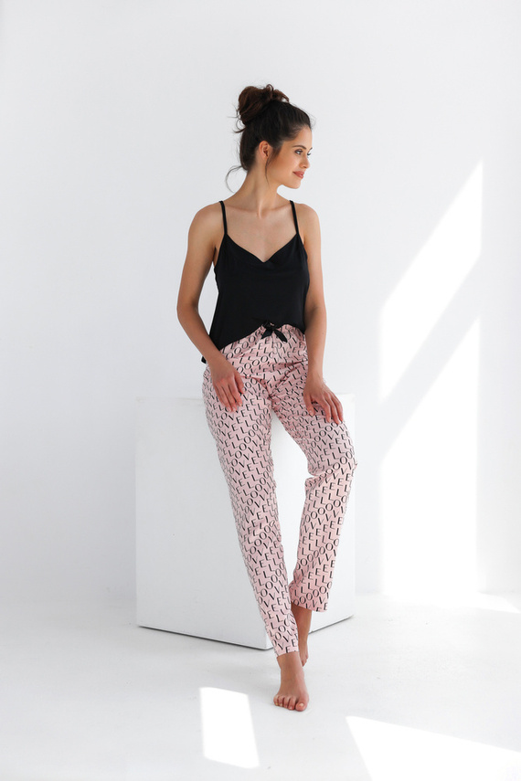 Pijama de mujer Paula Sensis - negro