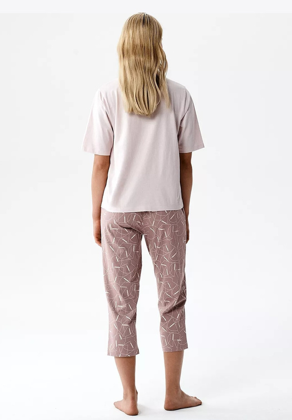 Atlantic NLP-509 pijama mujer 100% algodón 3/4