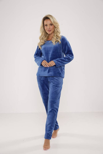 669 Pijama de señora suave De Lafense - denim