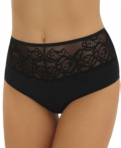 Bóxers Arina Emili – Elegantes brazilianos de encaje y algodón, corte alto