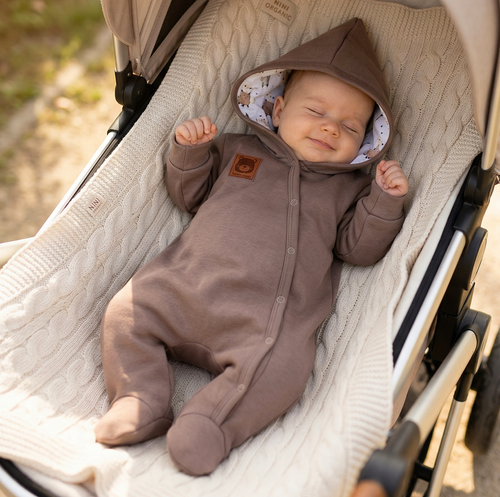 Mono bebé Nini Organic Balloon Friends– acolchado, 100% algodón bio