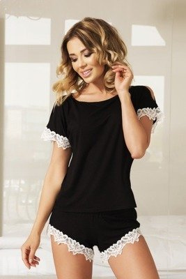 Delos Conjunto de pijama para mujer Kalimo - negro