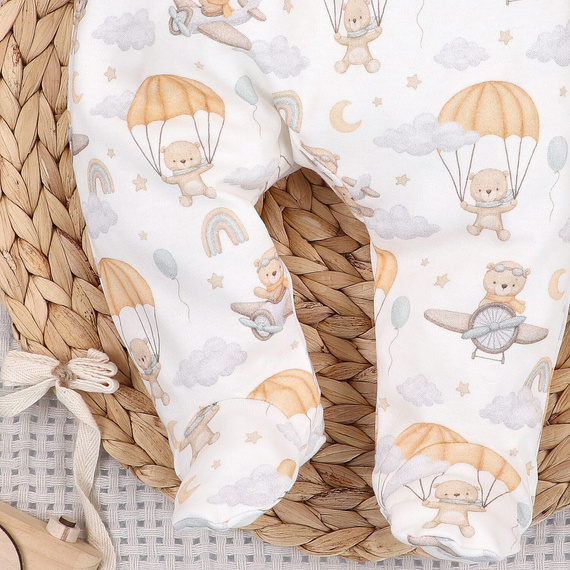 ABN-5513 Sky Journey Nini calcetines para bebé | Algodón orgánico, corte cómodo