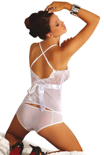 Sophie LC 13053 Conjunto, chemise y tanga LivCo Corsetti Fashion