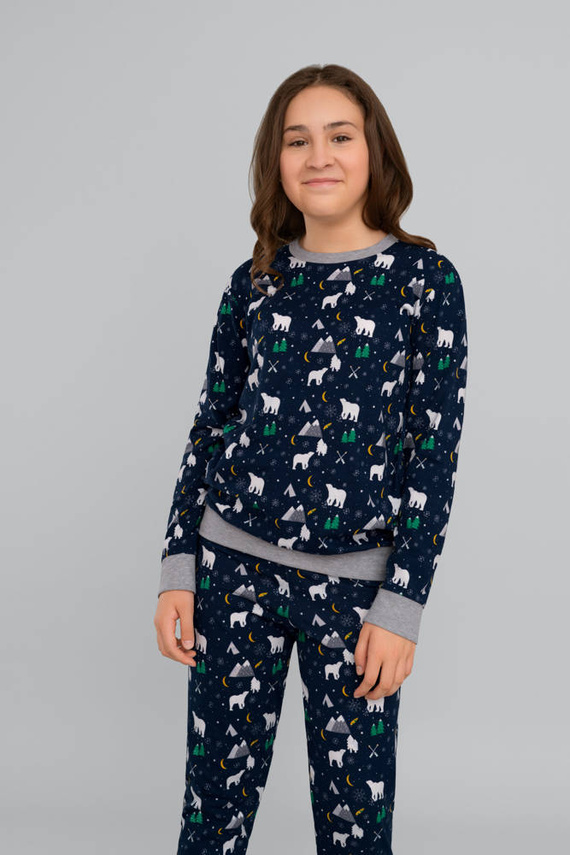 Pijama Sid Niños Moda Italiana- estampado burdeos