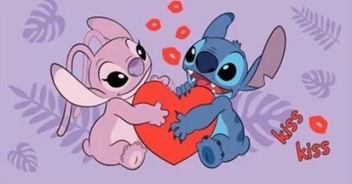 Lilo y Stitch Toalla de playa infantil de algodón Disney | Para la playa y la piscina Jerry Fabrics