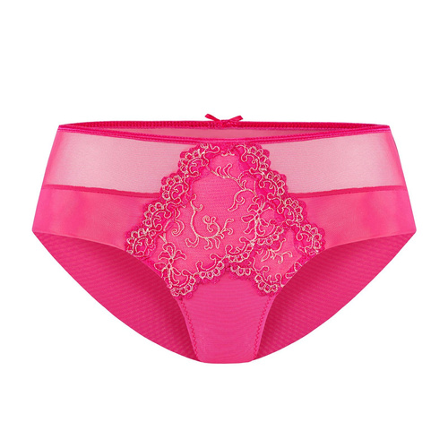 LV-SZ20 Romance Braga hipster Le Vernis fucsia para mujer - con encaje, cómoda, femenina