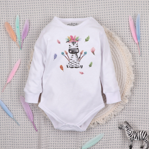 ABN-5550 Body Nini Happy Animals de algodón orgánico para bebé: comodidad, seguridad y estilo