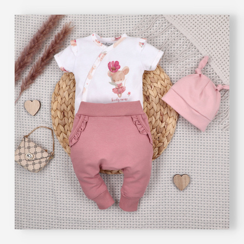 ABN-5614 Little Dreamers Nini, chándal infantil de algodón orgánico: cómodo, duradero y ecológico