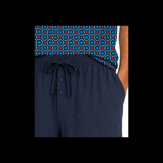 Sesto Senso 2723/12 Granat Pijama corta de hombre de algodón 100% algodón