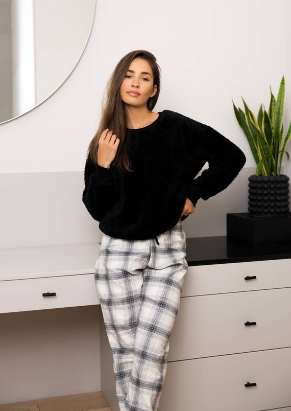 Pijama de mujer Meredith Sensis - negro
