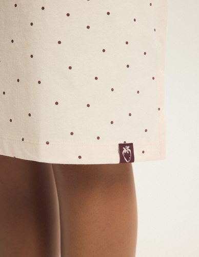 Camisón Henderson 45304 Evika rosa empolvado 100% algodón para lactancia