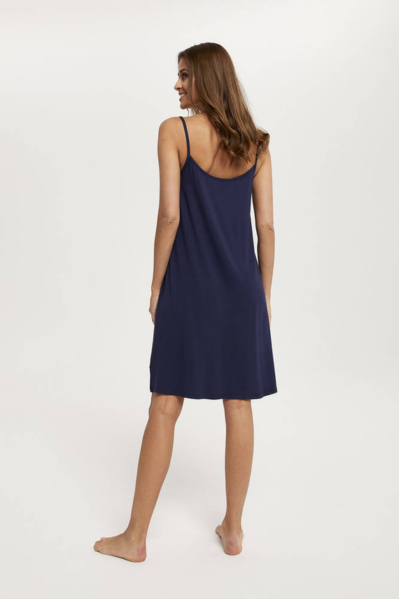 Song Camisón de señora, tirante estrecho Moda Italiana - azul marino