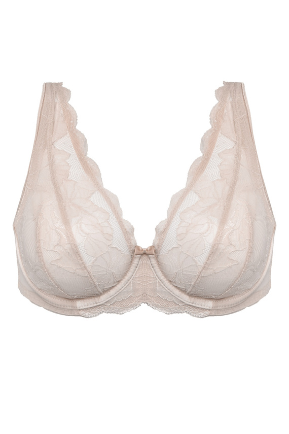 Mediolano Amelia Bralette 19253 Beige – bralette suave de encaje MS6