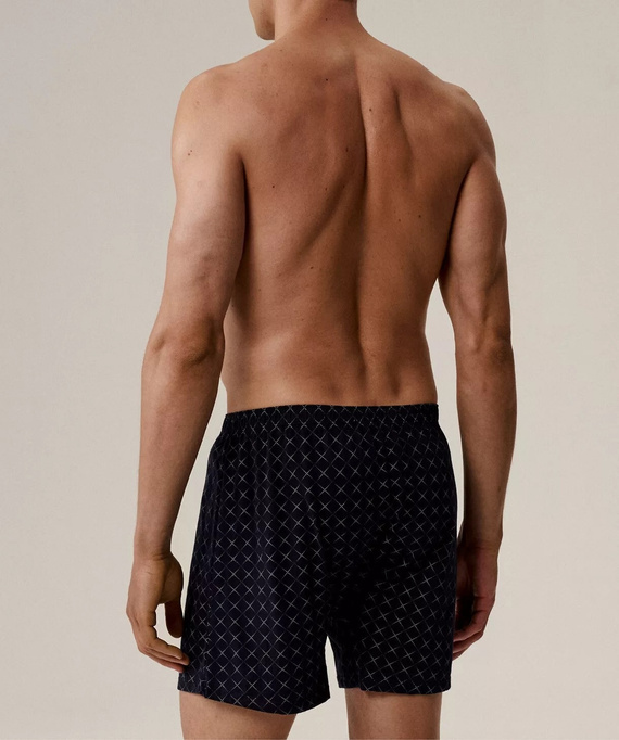 Calzoncillos bóxer para hombre Atlantic 2MBX-077 algodón verde marino - corte holgado, 2 unidades