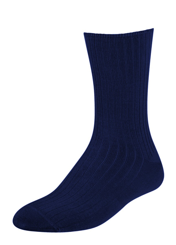 Calcetines para hombre Bamboo 165 de bambú transpirables y cómodos azul marino