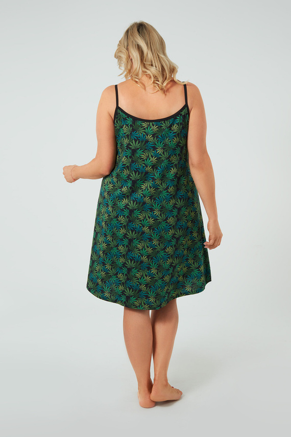 Camisón Chill, tirante estrecho Moda Italiana - estampado