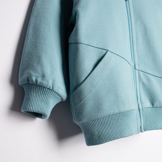223273 Nicol Sudadera Bomber Infantil para Niño de Algodón con Cremallera