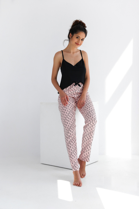 Pijama de mujer Paula Sensis - negro