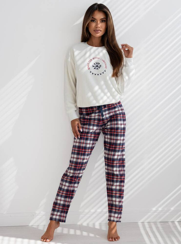 Better Pijama de mujer Sensis - crema