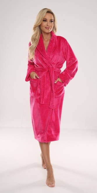 628 Albornoz largo de mujer Abigail Forex - frambuesa