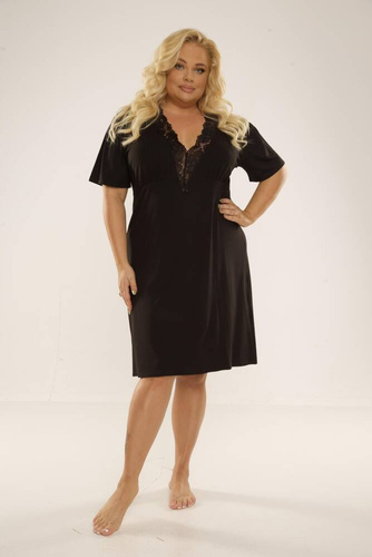 640 Noela Camisón Tallas Grandes Forex - Negro