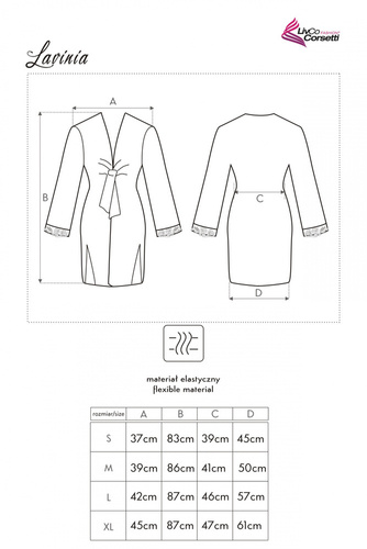 Lavinia LC 90023 Bata de mujer LivCo Corsetti