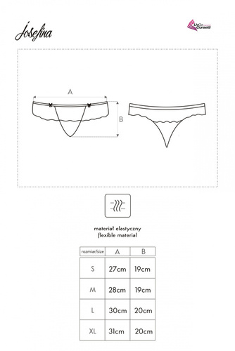 Josefina Blanco LC 6063 Mujer tanga LivCo Corsetti Moda