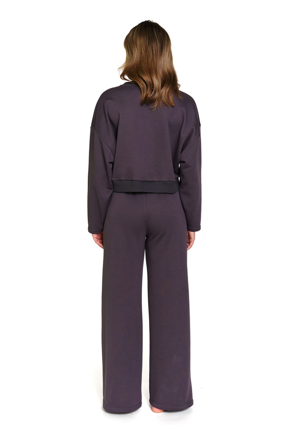 7360 Doctor Nap - Chándal mujer de algodón con pantalón ancho | Producción polaca - fume