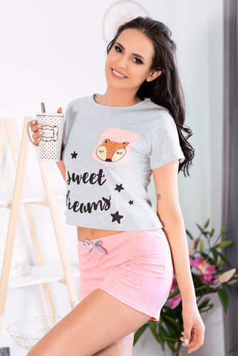 Russet Foxy 0204 Pijama de mujer LivCo Corsetti Moda