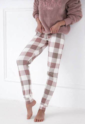 Kaycee Pijama de mujer Sensis Interlock - rosa empolvado