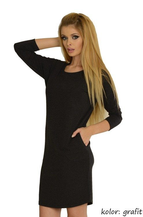 543 Camisón Paula manga 7/8 - melange claro