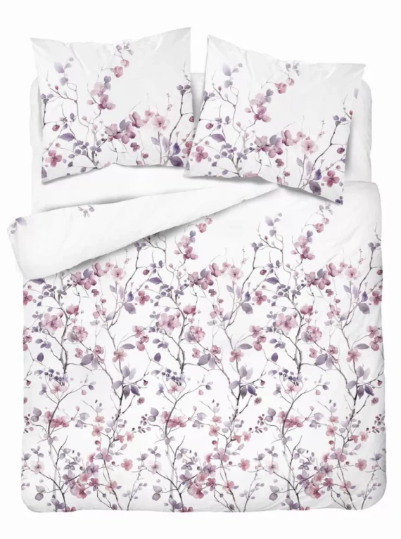 5490 B Detexpol Satin Stories blanco | 100% algodón, tejido de raso, cremallera, papel de regalo