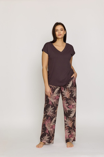 Pantalón pijama Mila PDX1 Nipplex – viscosa, bolsillos, confort