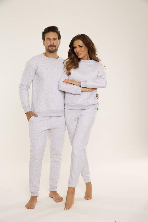 813 Indigo Chándal para hombre de De Lafense - light melange