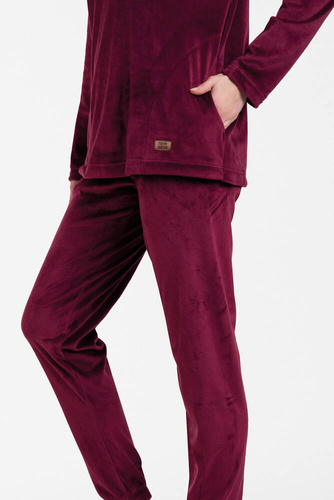 Conjunto Akara Ladies Moda Italiana - burdeos