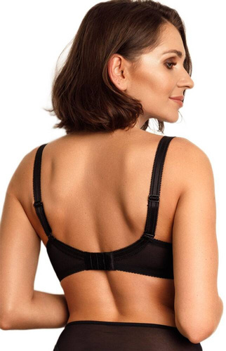 VB-456 Sujetador balconette Vena caramelo-negro