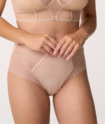 Babell 222, braguita de bikini clásica con encaje, comodidad y elegancia para todos los días - beige