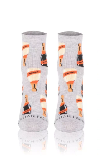 S153Z Calcetines Prosecco Calcetines Moda Italiana - light melange