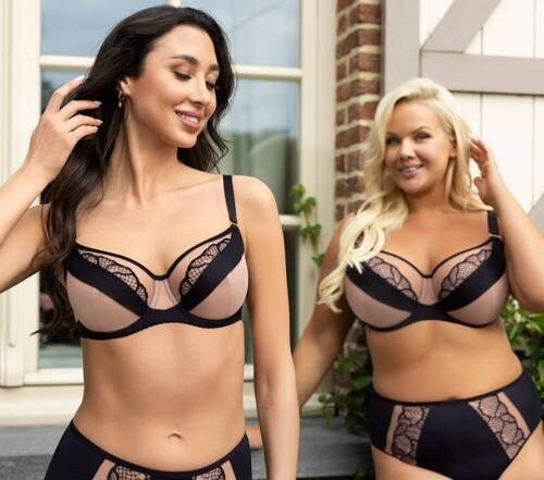 Sujetador negro Gorsenia K 921 Davika Soft