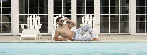 Gilbert Pantalones de pijama Moda Italiana - estampado