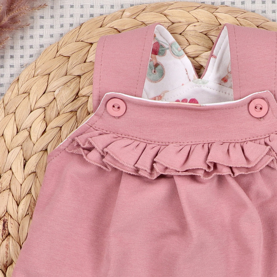 Vestido bebé Nini Little Mouse 95% algodón orgánico fabricado en Polonia