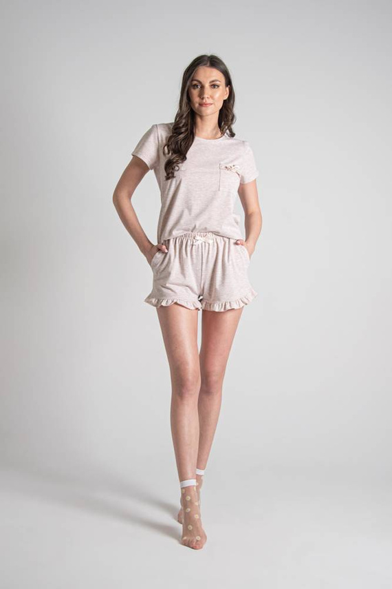 678 Mariposa II Forex pijama de mujer - beige melange