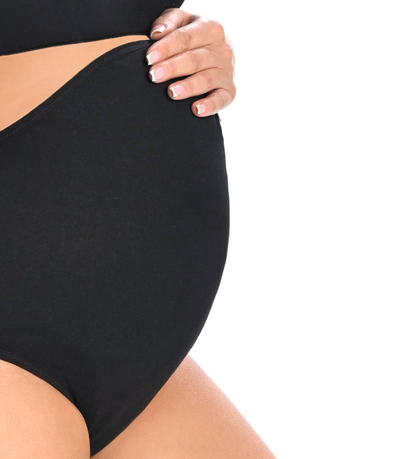 161 Maxi Iris Figi ciążowe Teyli - czarny